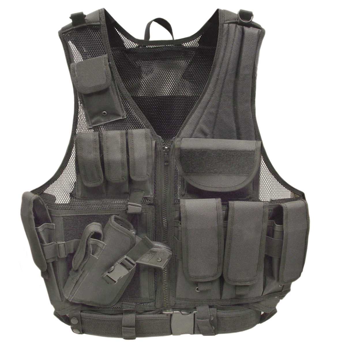 WiskurTactical.com Lefthand Deluxe Tactical Vest with Magazine Pouches