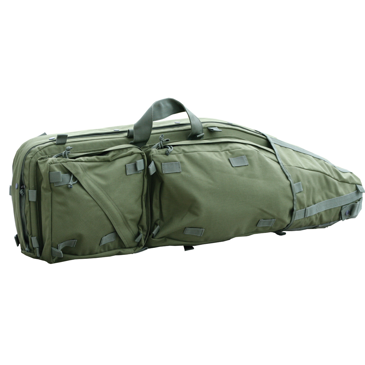 WiskurTactical.com Tactical Drag Bag with Backpack Straps - Compact 38 ...
